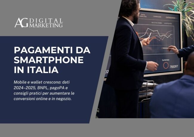 Pagamenti da smartphone in Italia (2025): dati, wallet e BNPL