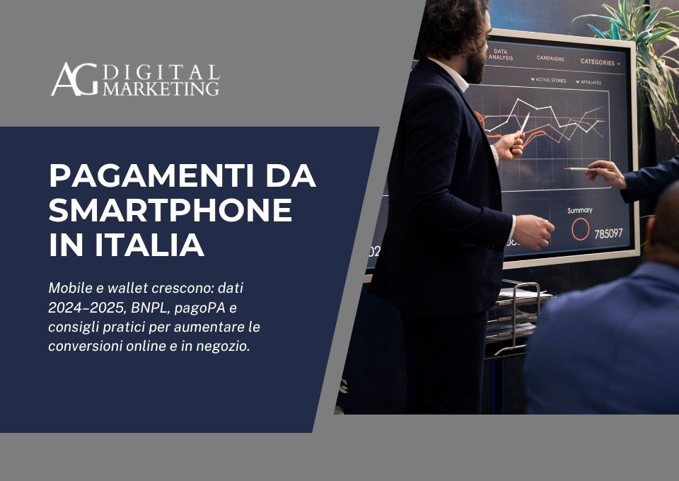 Pagamenti da smartphone in Italia (2025): dati, wallet e BNPL