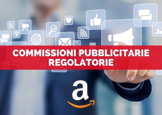 commissioni pubblicitarie regolatorie amazon