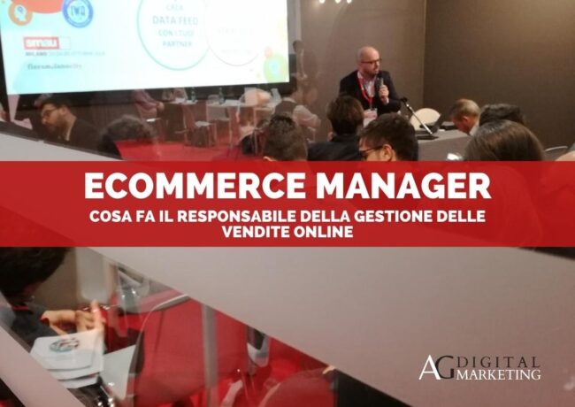 ecommerce manager di cosa si occupa