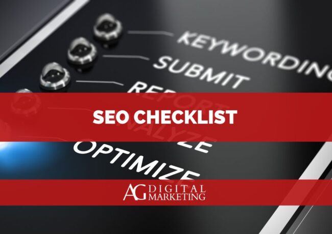 seo checklist