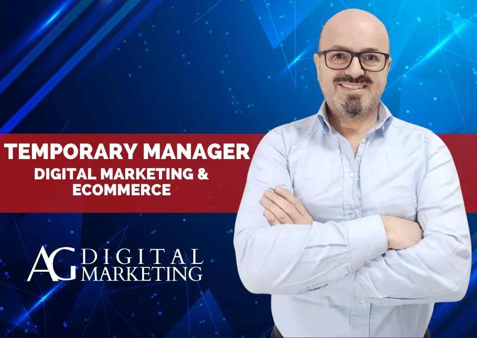 temporary manager digital marketing e ecommerce