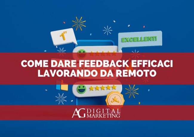 Come dare feedback efficaci lavorando da remoto