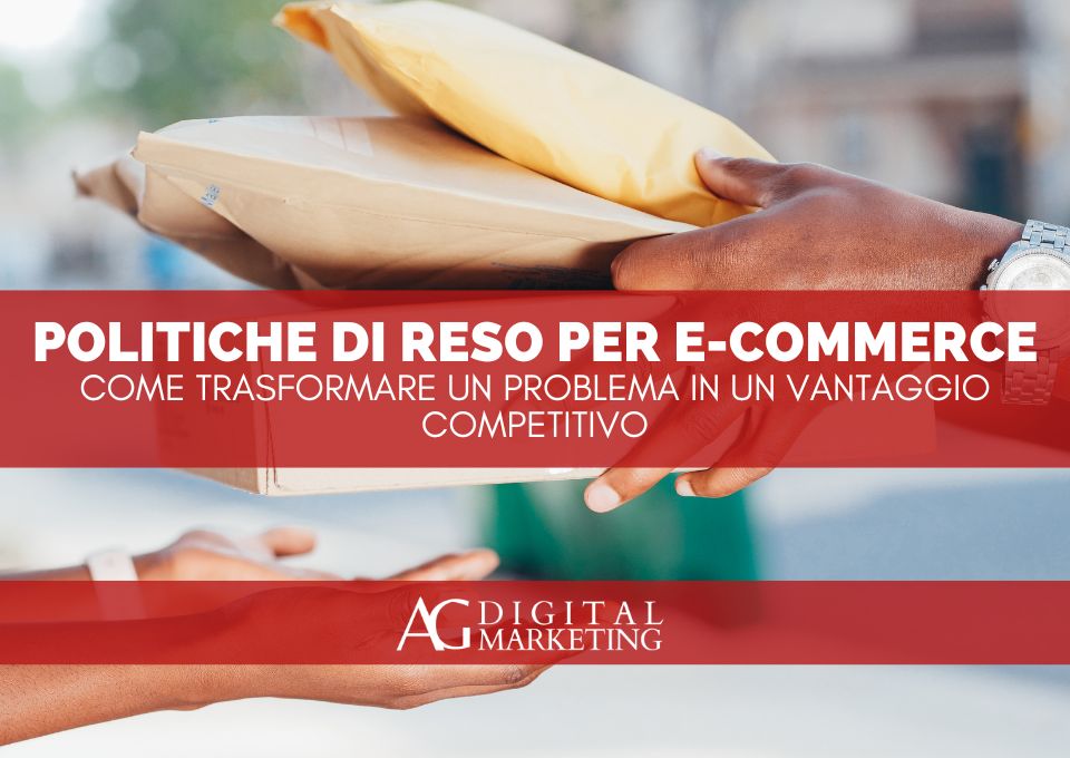 politiche di reso per ecommerce