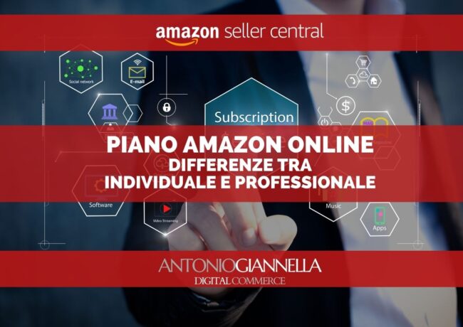 Piano Online Amazon: guida ai piani Individuale e Professionale