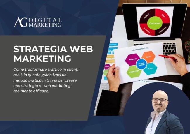 Strategia Web Marketing 2025: come trasformare traffico in clienti reali