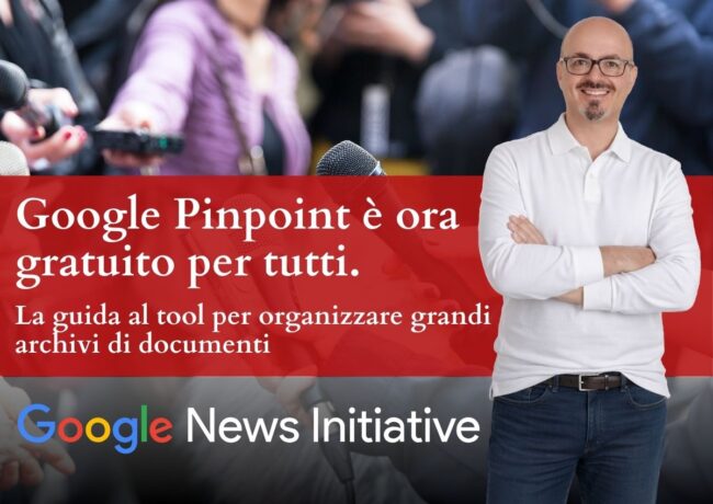 Google Pinpoint è ora gratuito per tutti.