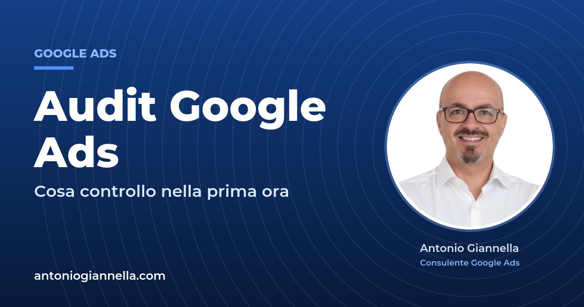 Audit Google Ads Audit Google Ads