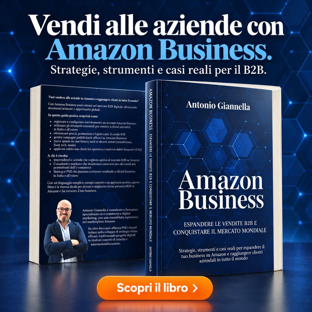 Libro Amazon Business di Antonio Giannella